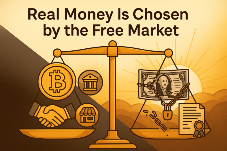 2. Real Money Is Chosen by the Free Market